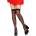 Leg Avenue Polka Dot Cherry Thigh Highs 6638 Black