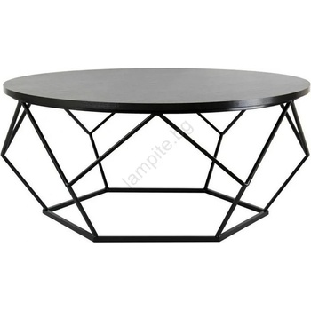 Image 1 of HowHomely Масичка за кафе DIAMOND 41, 5x90 см черна (DD0046)