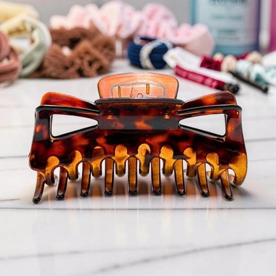 Skřipec do vlasů hnědý 0020 – Zboží Dáma