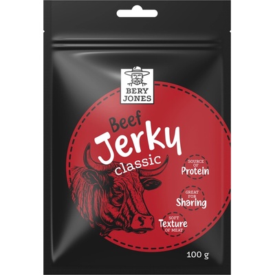 Bery Jones Jerky hovädzie classic 100 g