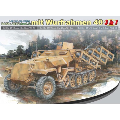 Dragon Sd.Kfz.Ausf.C mit Wurfrahme 40 251:2 1:35