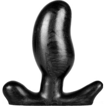 Sinnovator Bean Platinum Silicone Butt Plug 5.9 Inches Black, prémiový silikónový análny kolík 15 x 3–6 cm