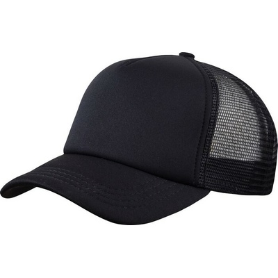 Baseballová TRUCKER so sieťkou Black/Black Black/Black