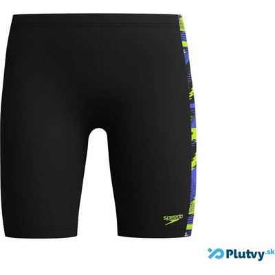 Speedo Hyperboom Panel Jammer Boys Black/Yellow