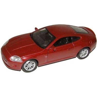 Welly Auto Jaguar XK coupe bordó 1:34