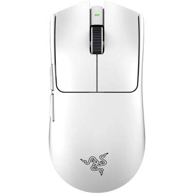 Viper V3 Pro - White, Gaming mouse, HyperSpeed Wireless, Focus Pro 35K Optical Sensor Gen-2, 35K DPI, Optical Mouse Switch (RZ01-05120200-R3G1)