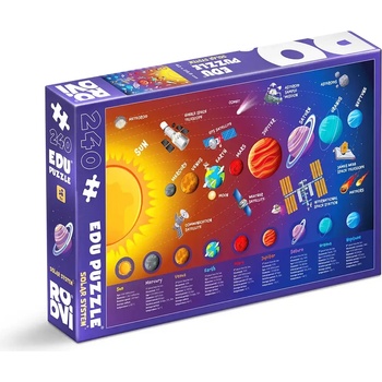 ROOVI - Puzzle Solar System - planets - 240 piese