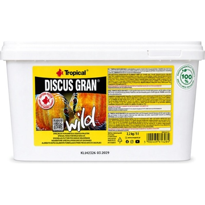 Tropical Discus Gran Wild 5 l 2,2 kg