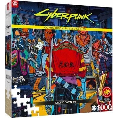Good Loot Comic Book Cyberpunk 2077 Kickdown 1000 dílků