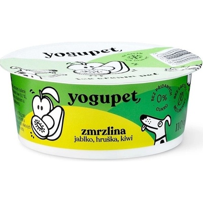 Yogupet zmrzlina pre psy a mačky s jablkom hruškou a kiwi 110 g