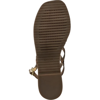 Geox Кожени сандали Geox D SOZY QC в златисто D55YFA 000N6 C2012 (D55YFA.000N6.C2012)