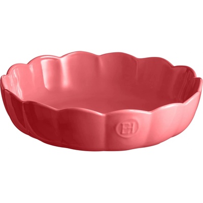 Emile Henry Hluboká koláčová forma Madeleine 27 cm růžová Candy