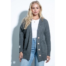 Fobya Cardigan F1695 Grey