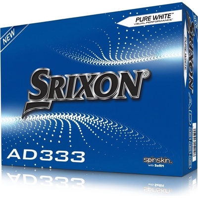 Srixon AD333 bílé 12 ks