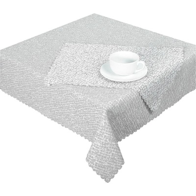 Forbyt Ubrus žakárový Decora Mar šedý 120x140cm