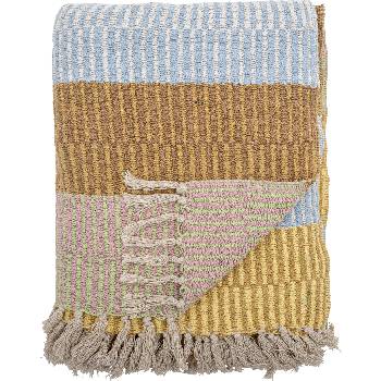 Bloomingville Одеяло Isnel 130 x 160 см жълто (82062171)