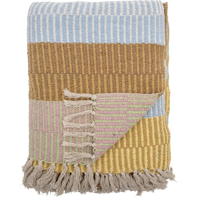 Bloomingville Одеяло Isnel 130 x 160 см жълто (82062171)