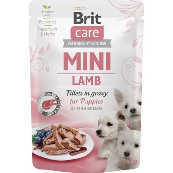Image 1 of Brit Care Mini Puppy Lamb Fillets in Gravy 85 g