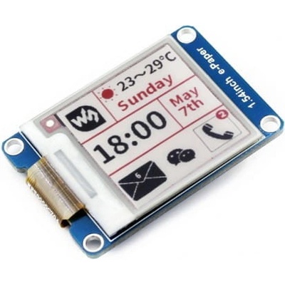 Modul s 1,54" displejem E-Ink 200x200 (tři barvy) – Zboží Živě