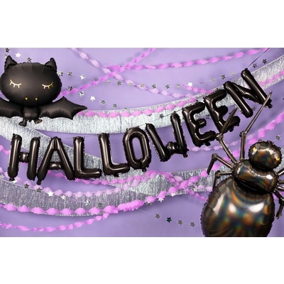 Party Deco FB216 Balónová girlanda Halloween čierna 280x46 cm
