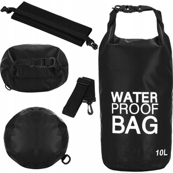 Springos Nepremokavý vak 10l WATER PROOF BAG čierny