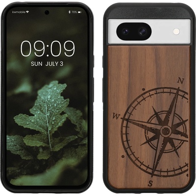 kwmobile Dřevěné Google Pixel 8a hnědá