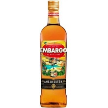 Embargo Añejo Extra40% 0,7 l (čistá fľaša)
