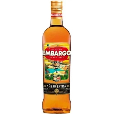 Embargo Añejo Extra40% 0,7 l (čistá fľaša)