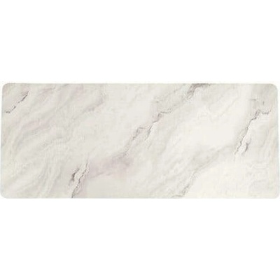 Rychleschnoucí diatomitová koupelnová podložka protiskluzová 5five Simply Smart bílý mramor 50x120 cm