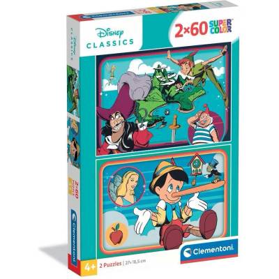 Clementoni 2X60ч. Пъзел Disney Classics (1011731F)