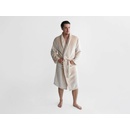 XPOSE Mikroplyšový biela káva