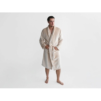 XPOSE Mikroplyšový biela káva