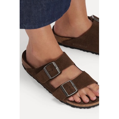 Birkenstock чехли от велур Arizona SFB LEVE (1031602)