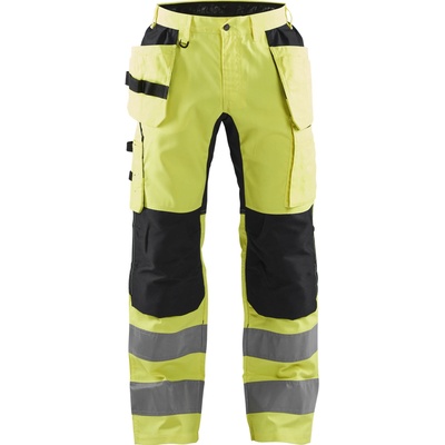 Blåkläder AB 1552 výstražné nohavice žltá/cerná