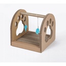 Carton+ Pets karton s peřím Fun Park škrabadlo 35,5 x 35,5 x 35,5 cm