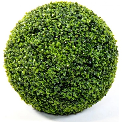 Umelý ker Krušpán - Buxus guľa vonkajšia GR, 48 cm