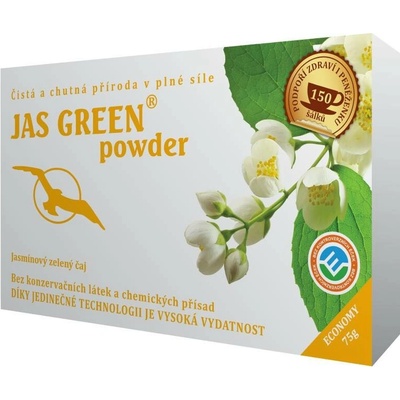 Hannasaki Jas Green powder jasmínový zelený čaj 50 g