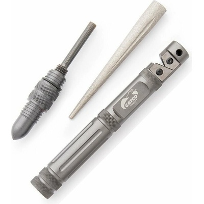 Kubotan GATCO SCEPTER 2.0 s brúskou a kresadlom