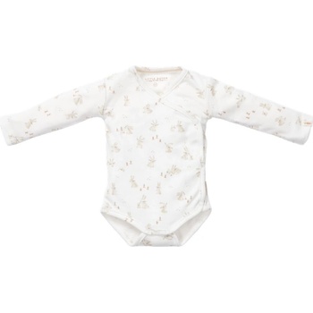 Little Dutch Бебешко боди с дълъг ръкав Little Dutch - Baby Bunny, 44 cm, 0 м (CL24220001)