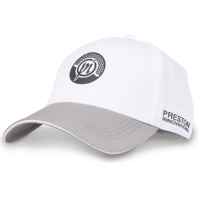 Preston Innovations White PI Logo Cap