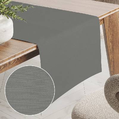 Biante Teflónový behúň na stôl - Paris TF-124 Tmavo sivý 20x140 cm