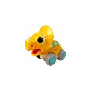 Inni producenci Dinosaur on Wheels Yellow Triceratops Figurine