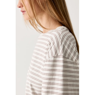 rag & bone блуза с дълги ръкави дамска от памук Kelly (RE7226HT3KW)