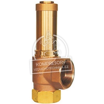 Herose Pojistný ventil pro páru 6395 - 1 1/4", Pojistný tlak 1,8 bar