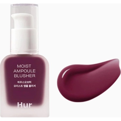 House of Hur Moist Ampoule Blusher Hydratační tekutá tvářenka Berry Purple 20 ml