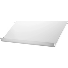 String Polica String Magazine Shelf 78 x 30, white