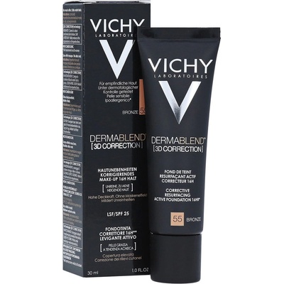 Vichy Dermablend Fondant 3D Nº55 Bronze Cream - Black