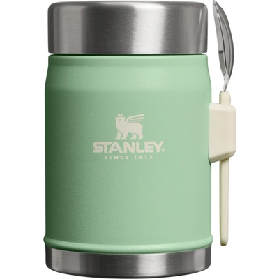 Stanley Termoska na jedlo s lyžičkou vidličkou The Legendary Classic Food Jar 400 ml Pistachio