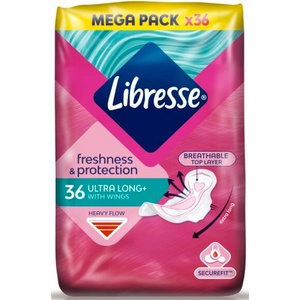 Libresse Превръзки с крилца Libresse - Ultra Long , 36 броя
