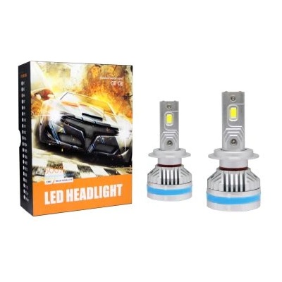 Лед крушки - Led система H7 за фарове - 36 000 Лумена, 90 Watt - Canbus 6000K - Megabright